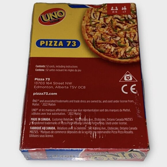 UNO Pocket Card Game PIZZA  73 New Promo - Picture 2 of 3